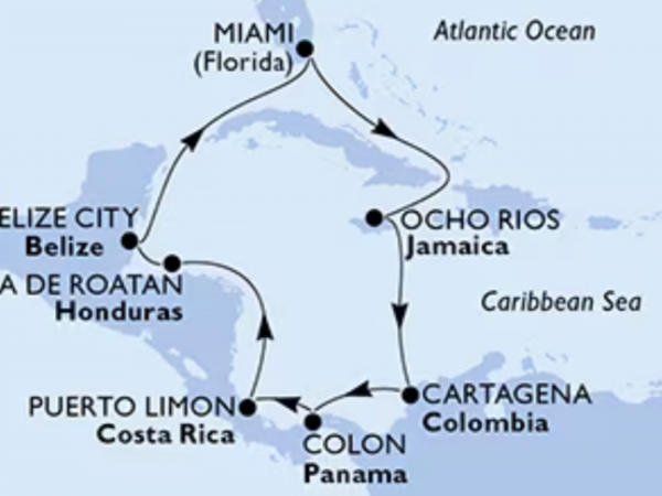 MSC POESIA - CARAIBI